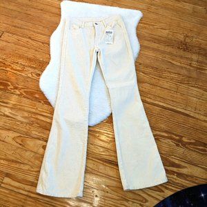 J. Galt Ivory Corduroy Bootcut / Flare Pants